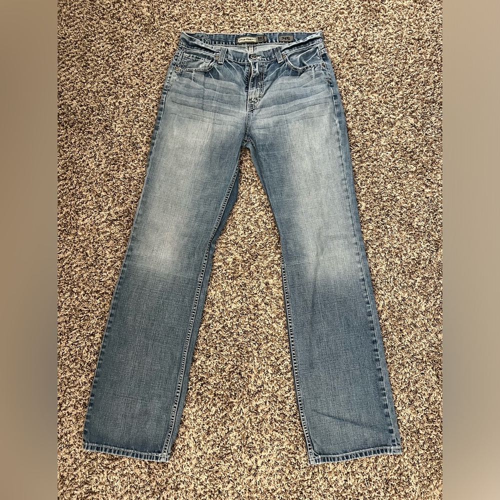 BKE Buckle Men’s Jeans Tyler 34XL Straight Denim